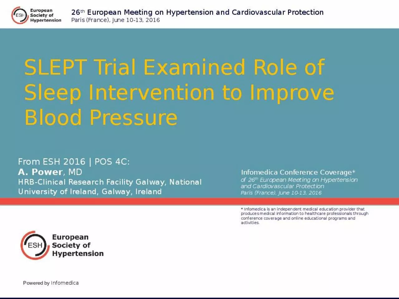 PPT-SLEPT Trial Examined Role of Sleep Intervention to Improve Blood