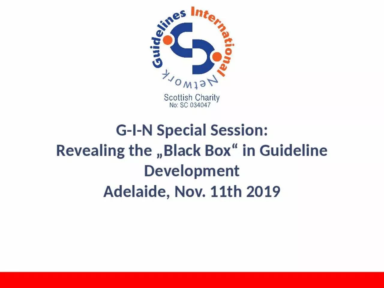 PPT-G-I-N Special Session: Revealing