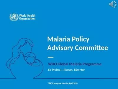 Malaria Policy Advisory