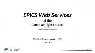 EPICS Web Services at the