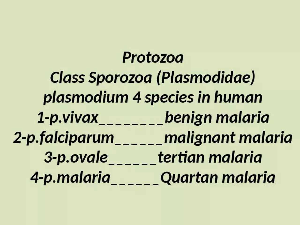 PPT-Protozoa Class Sporozoa