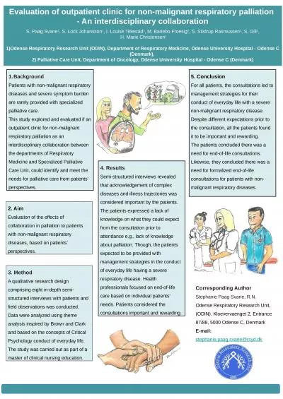 Evaluation of  outpatient