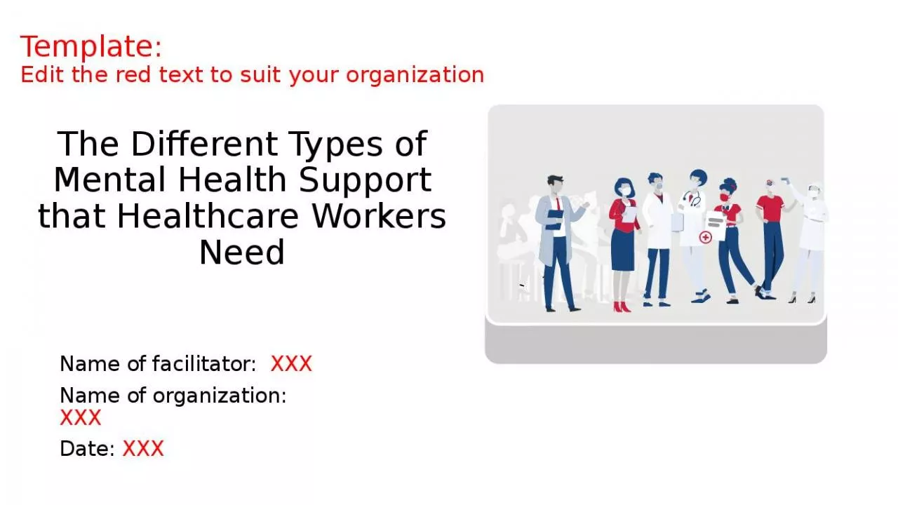 PPT-The Different Types of Mental Health Support that Healthcare Workers Need