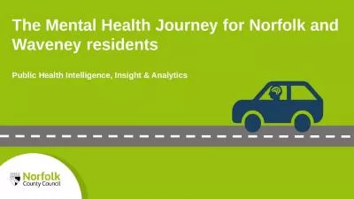 The Mental Health Journey for Norfolk and Waveney residents