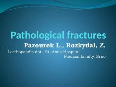 Pathological   fractures