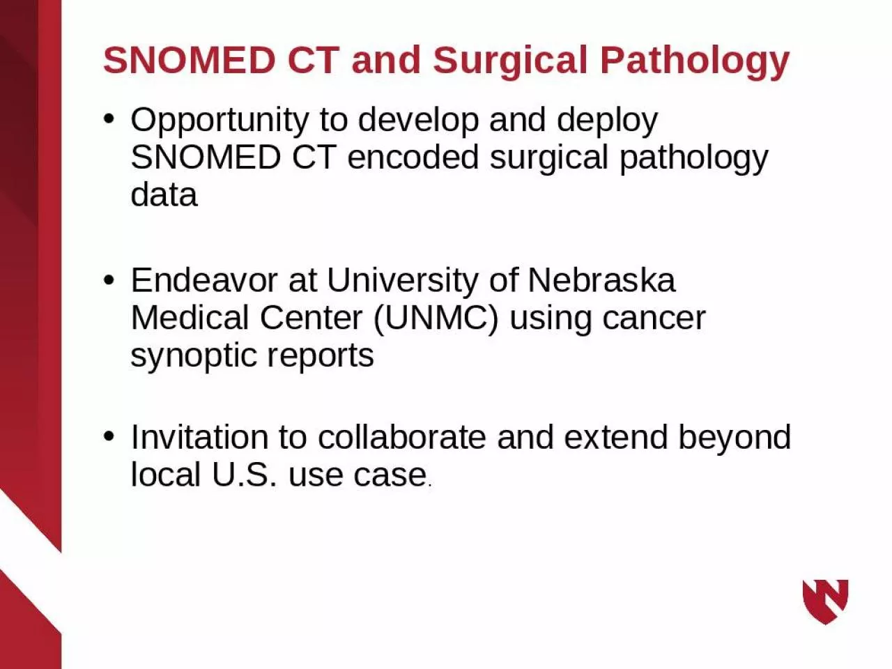 PPT-SNOMED CT and Surgical Pathology