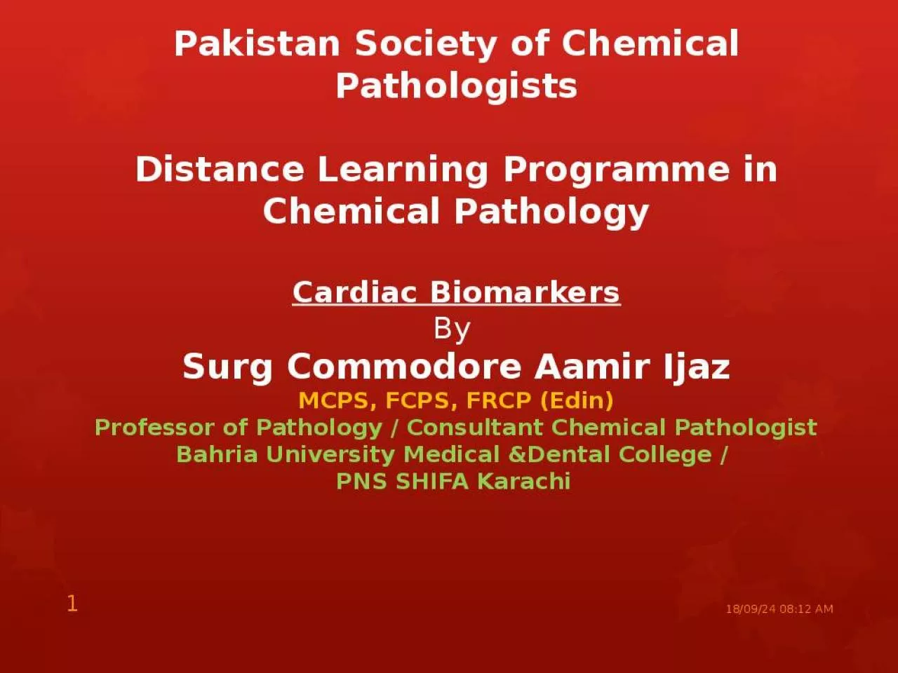 PPT-Pakistan Society of Chemical