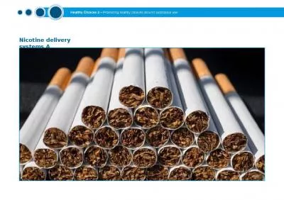 Nicotine delivery systems