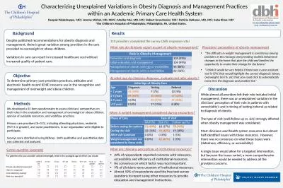 “The  difficulty in weight management is consistency among providers in the message