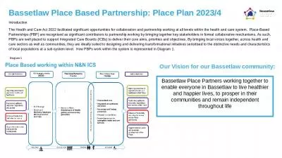 Introduction The Health and Care Act 2022 facilitated significant opportunities for collaboration a