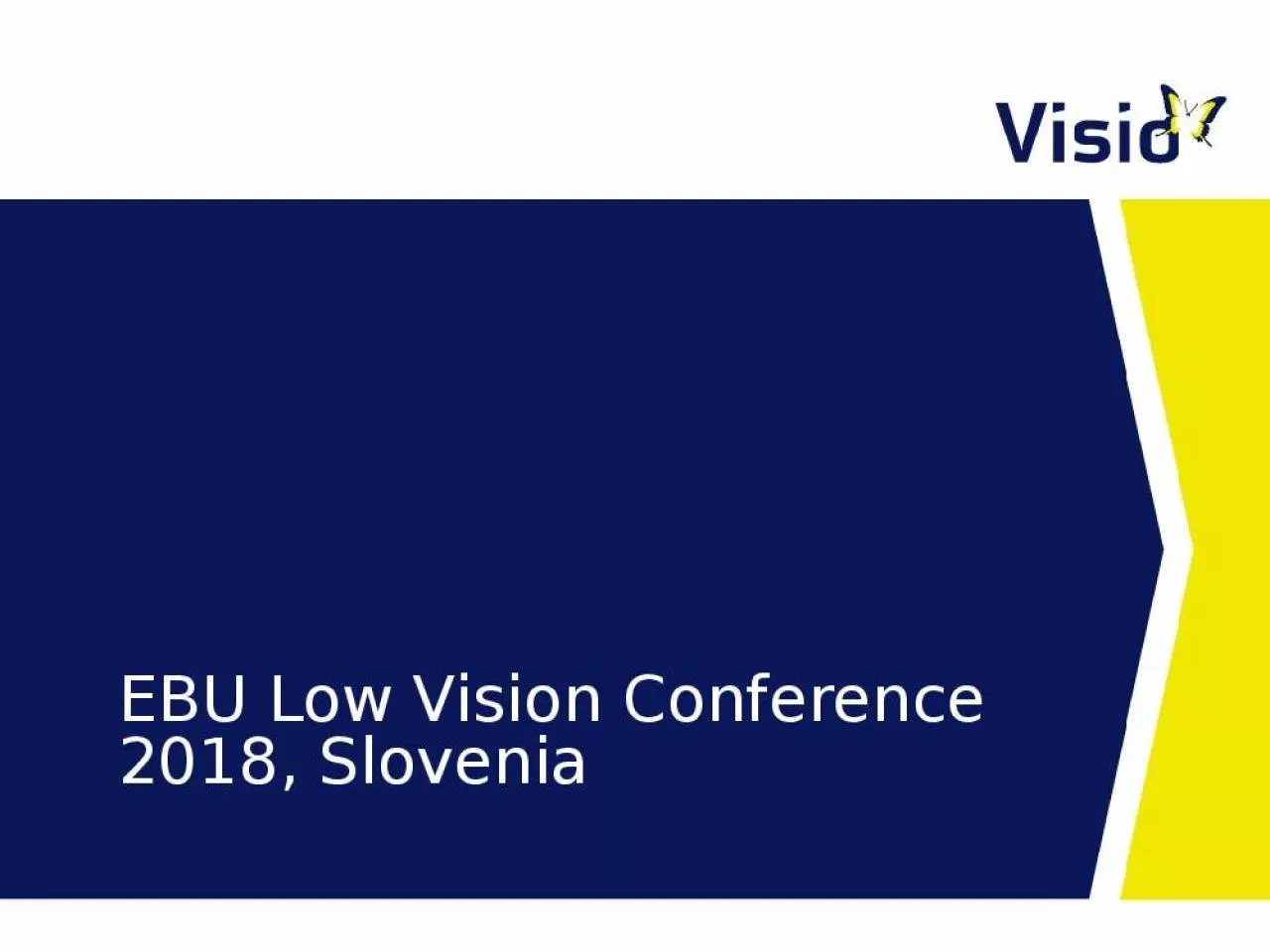 PPT-EBU Low Vision Conference