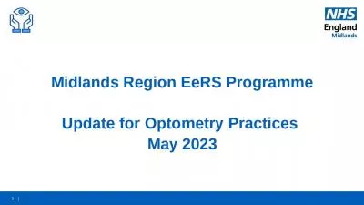 Midlands Region EeRS Programme