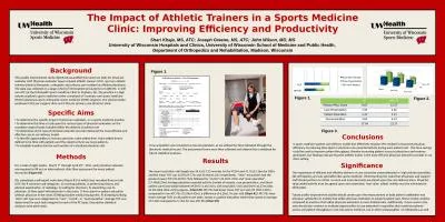 The Impact of Athletic Trainers in a Sports Medicine Clinic: Improving Efficiency and