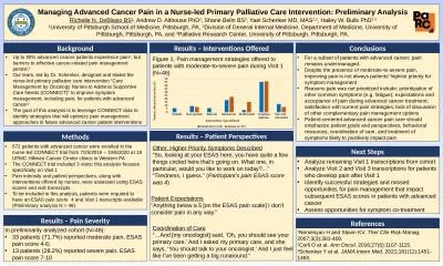 Managing Advanced Cancer Pain in a Nurse-led Primary Palliative Care Intervention: Preliminary