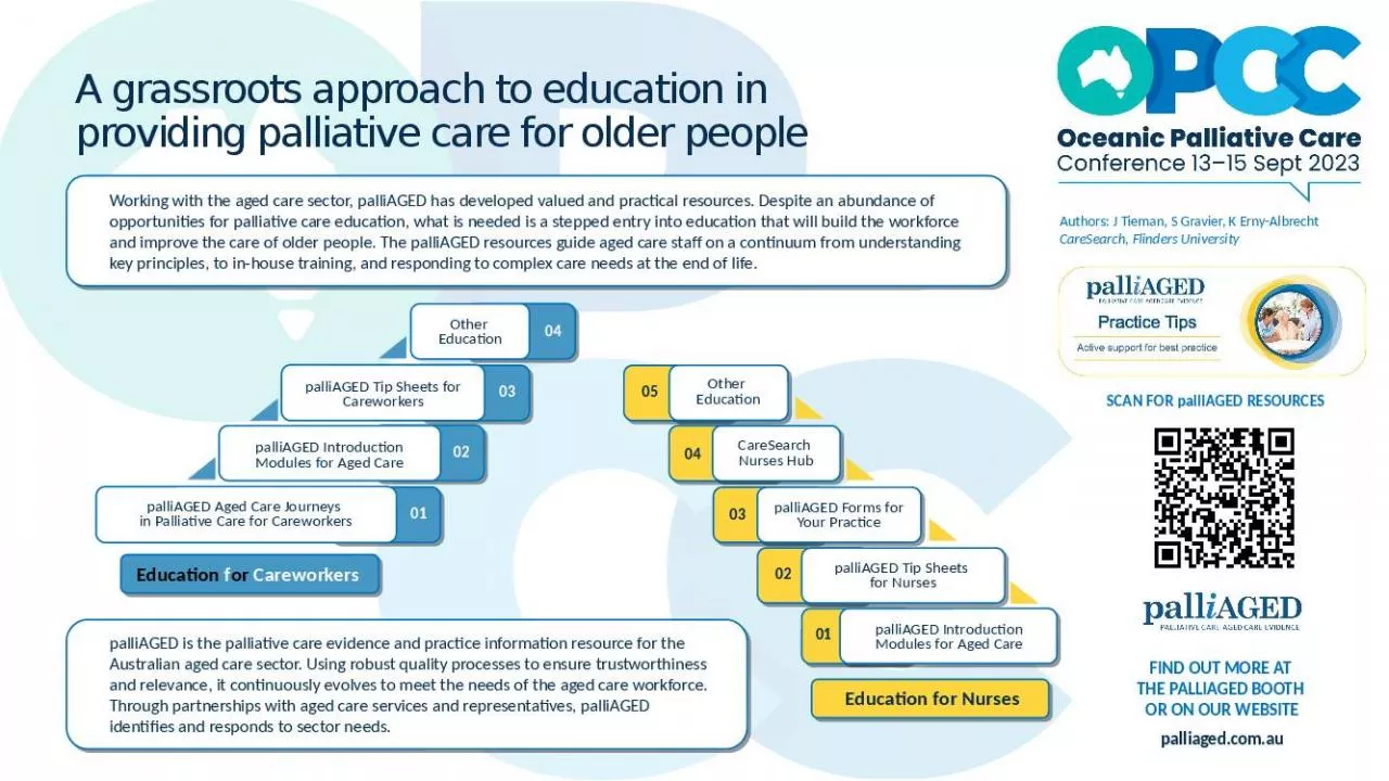 PPT-A grassroots approach to education in providing palliative care for older people