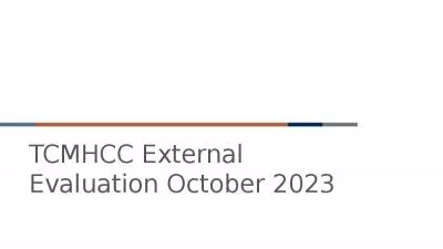 TCMHCC External Evaluation