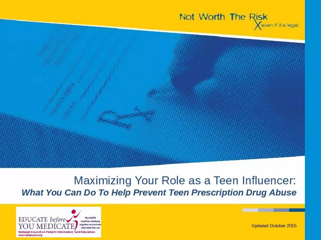 PPT-Maximizing Your Role as a Teen Influencer: