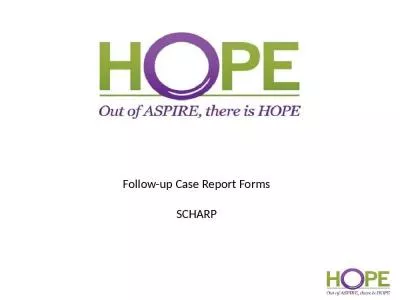 Follow-up Case Report Forms