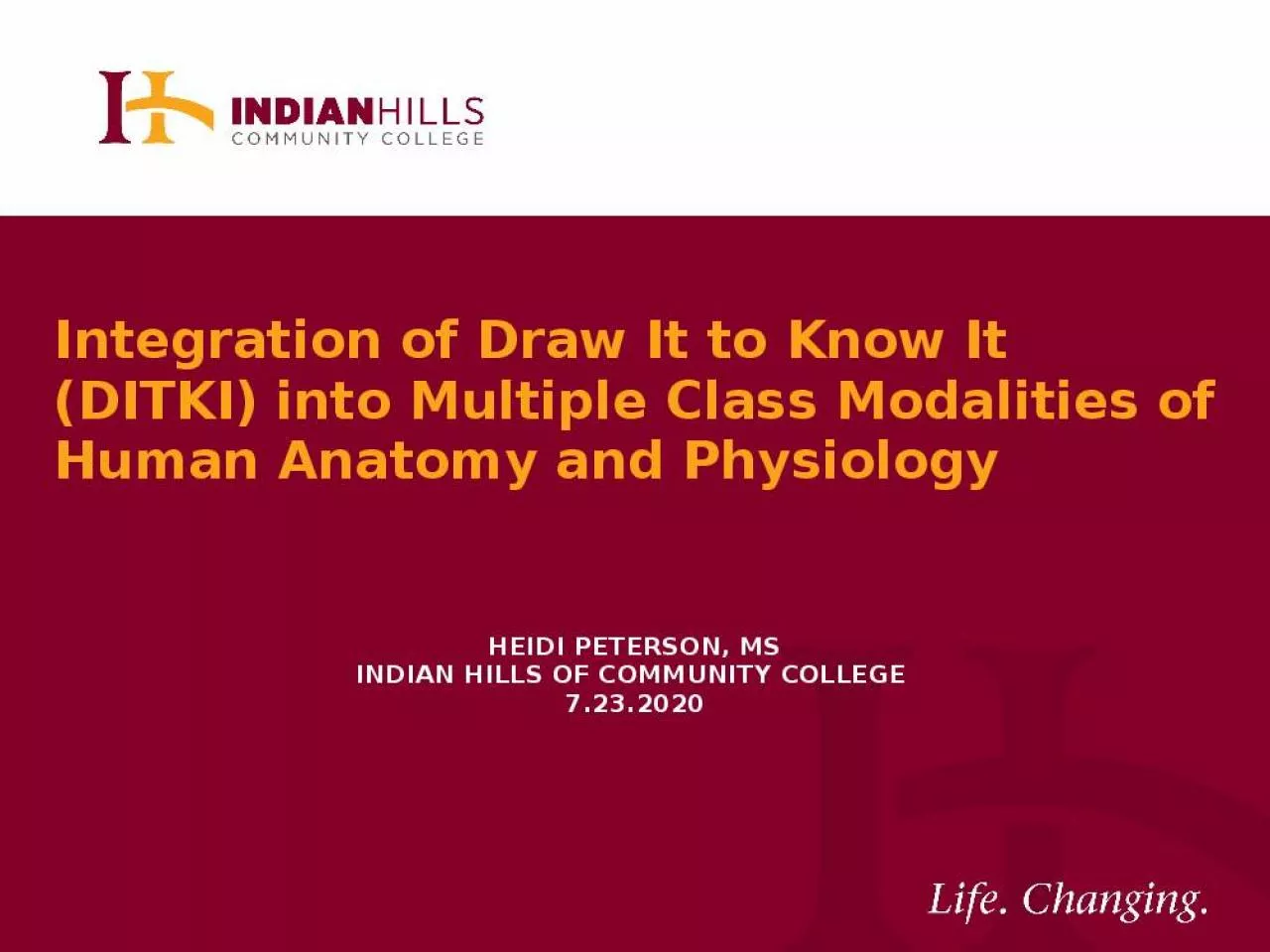 PPT-Integration of Draw It to Know It (DITKI