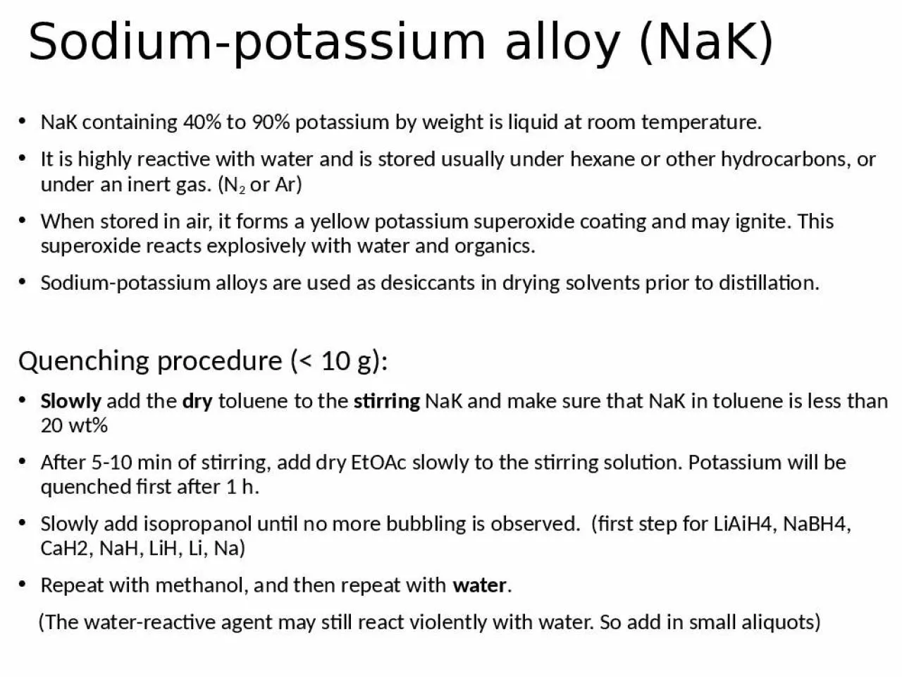 PPT-Sodium-potassium alloy (