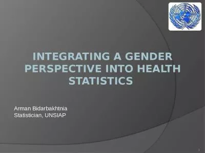 Integrating a gender perspective into health statistics