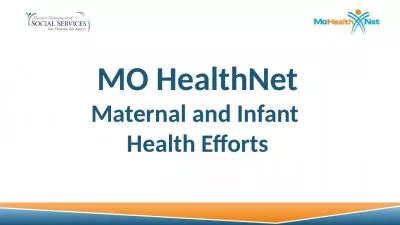 MO HealthNet Maternal and Infant