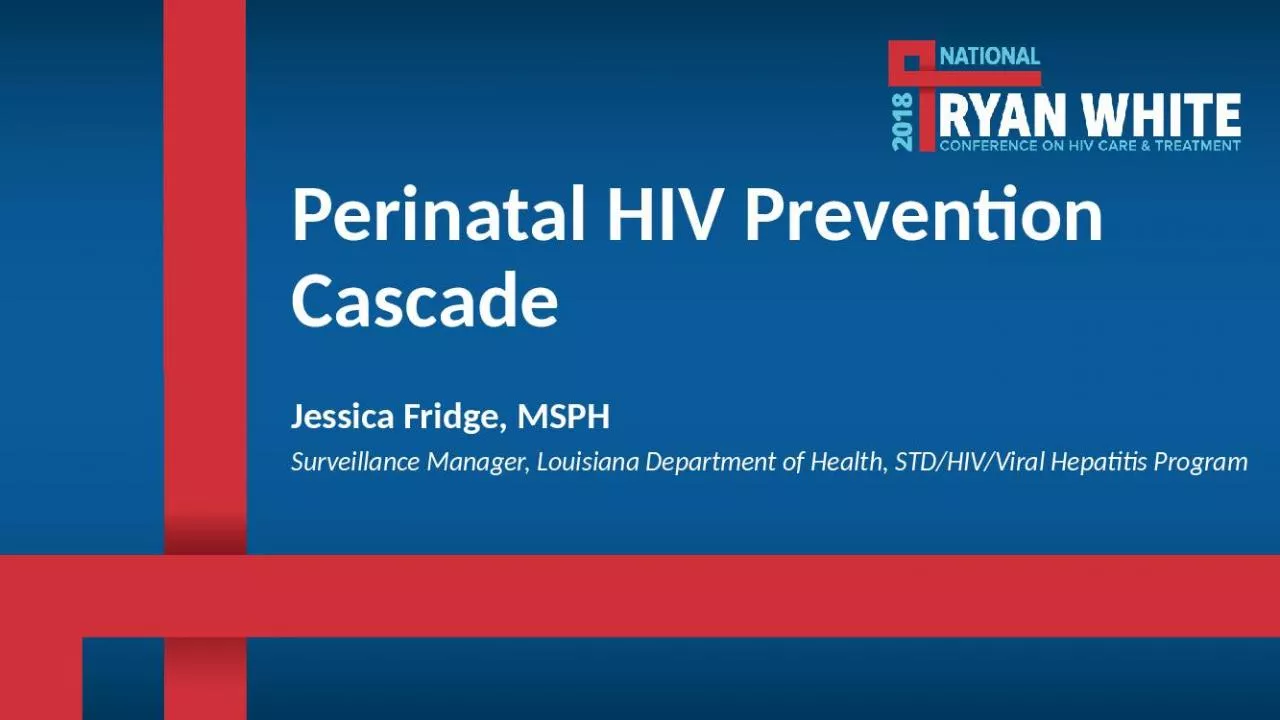 PPT-Perinatal HIV Prevention Cascade