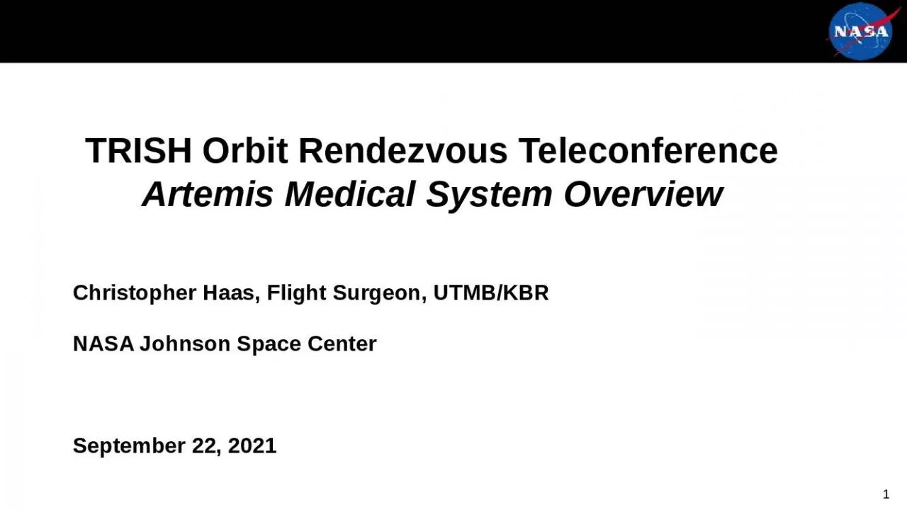 PPT-TRISH Orbit Rendezvous Teleconference