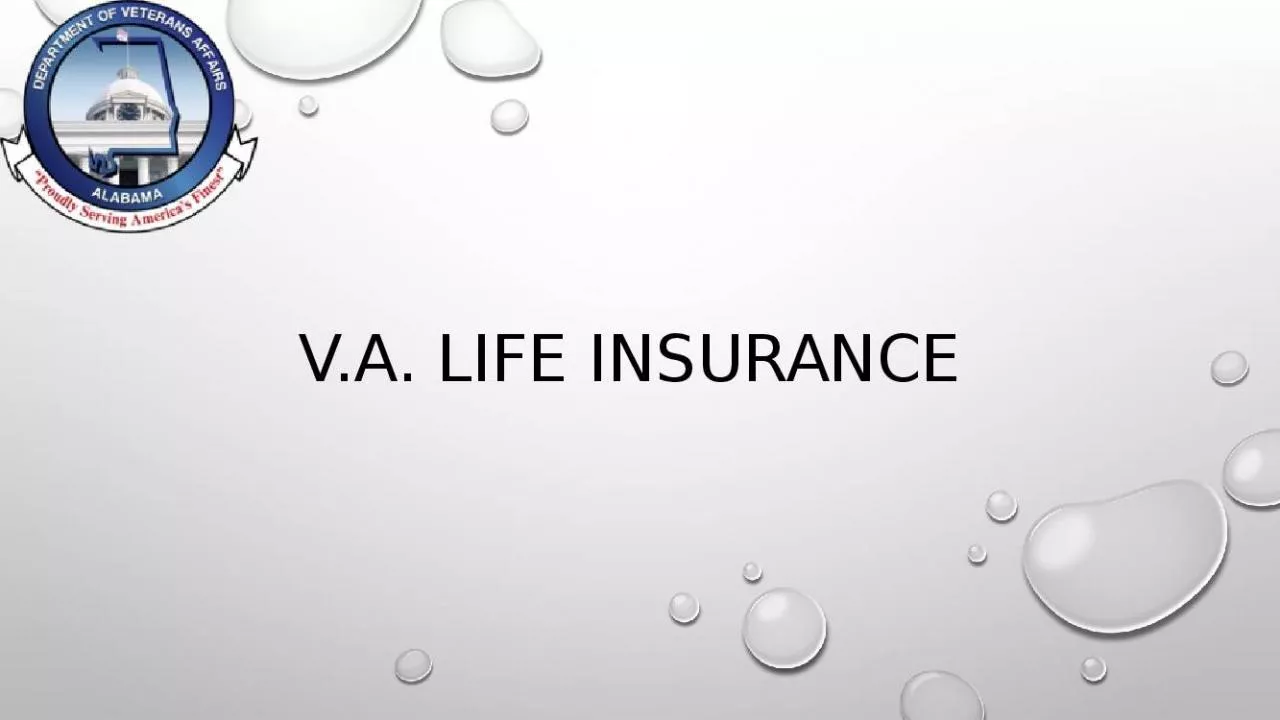 PPT-V.A. LIFE INSURANCE references