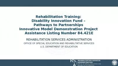 Rehabilitation Training: