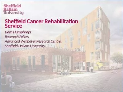 Sheffield Cancer Rehabilitation Service