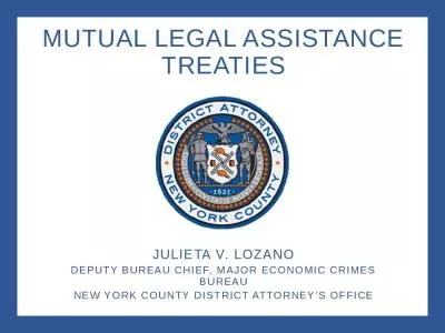 Mutual Legal assistance treaties