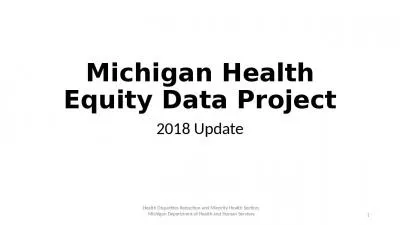 Michigan Health Equity Data Project