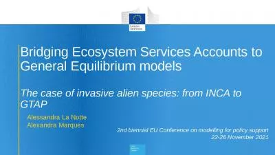 Bridging Ecosystem Services Accounts to