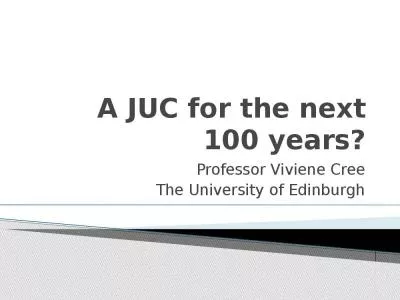 A JUC for the next 100 years?