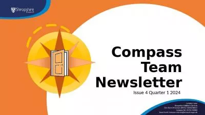 Compass Team Newsletter Issue 4 Quarter 1 2024