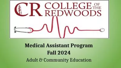 Medical Assistant Program