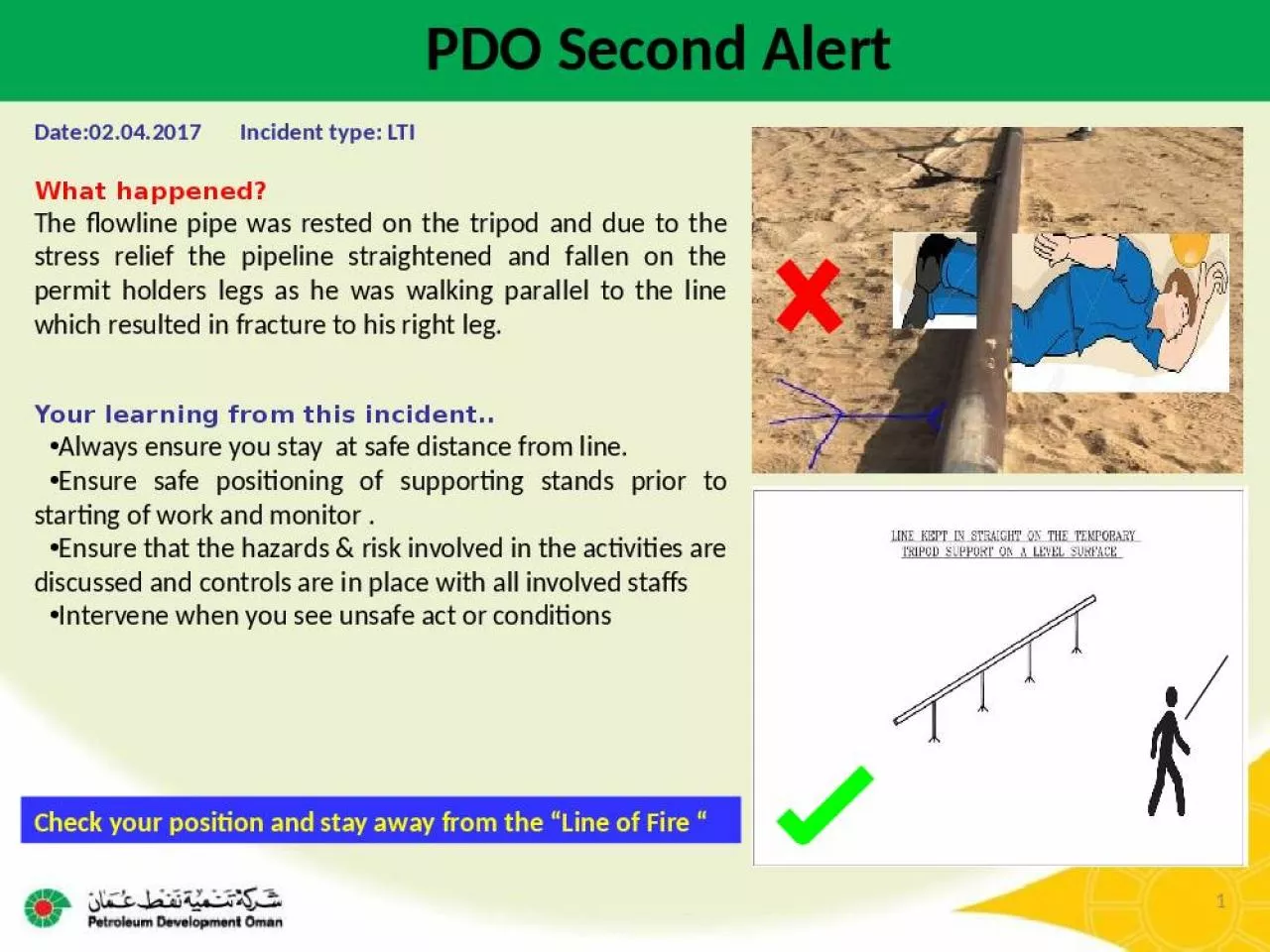 PPT-Date:02.04.2017 Incident type: LTI