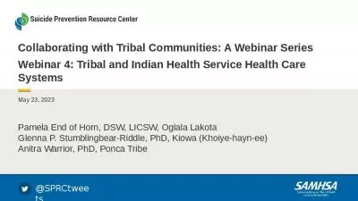 Collaborating with Tribal Communities: A Webinar Series