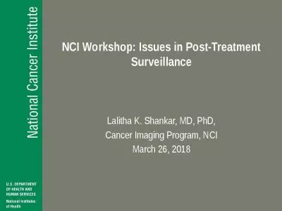 NCI Workshop: Issues in Post-Treatment Surveillance