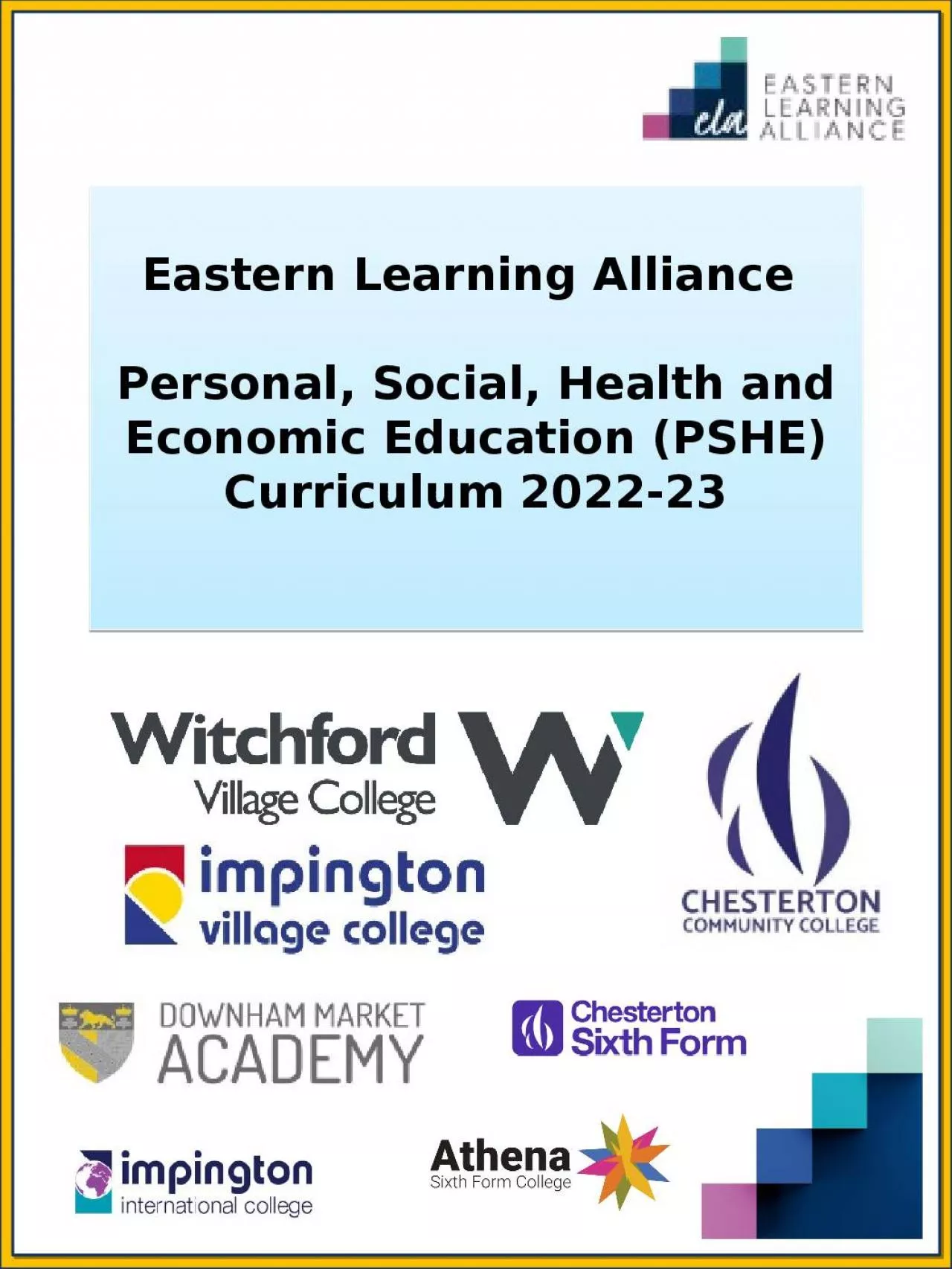 PPT-Eastern Learning Alliance 