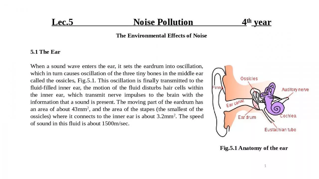 PPT-Lec.5 Noise Pollution 4