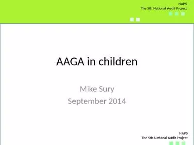 AAGA in children Mike Sury