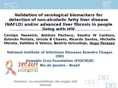 Validation of serological biomarkers for detection of non-alcoholic fatty liver disease