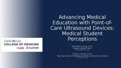 Advancing Medical Education with Point-of-Care Ultrasound Devices: Medical Student Perceptions