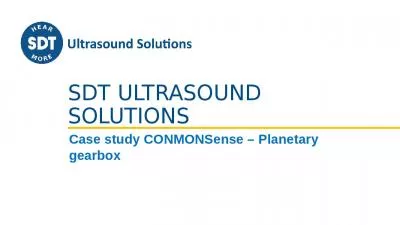 SDT ULTRASOUND SOLUTIONS