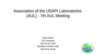 Association of the USAPI Laboratories