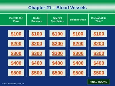 Chapter  21  –  Blood Vessels