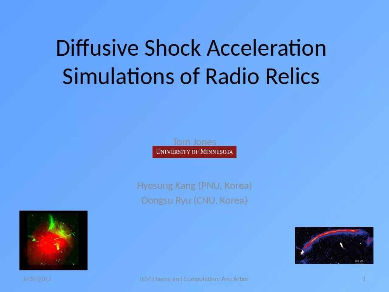 PPT-Diffusive Shock Acceleration Simulations of Radio Relics