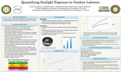 Quantifying Sunlight Exposure in Outdoor Laborers